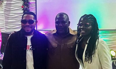 L-R Minister Chris Morgan, Pastor Gabriel Iyanna, Minister Ololade Awe