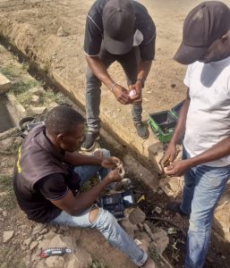 MTN FibreX Technicians at work