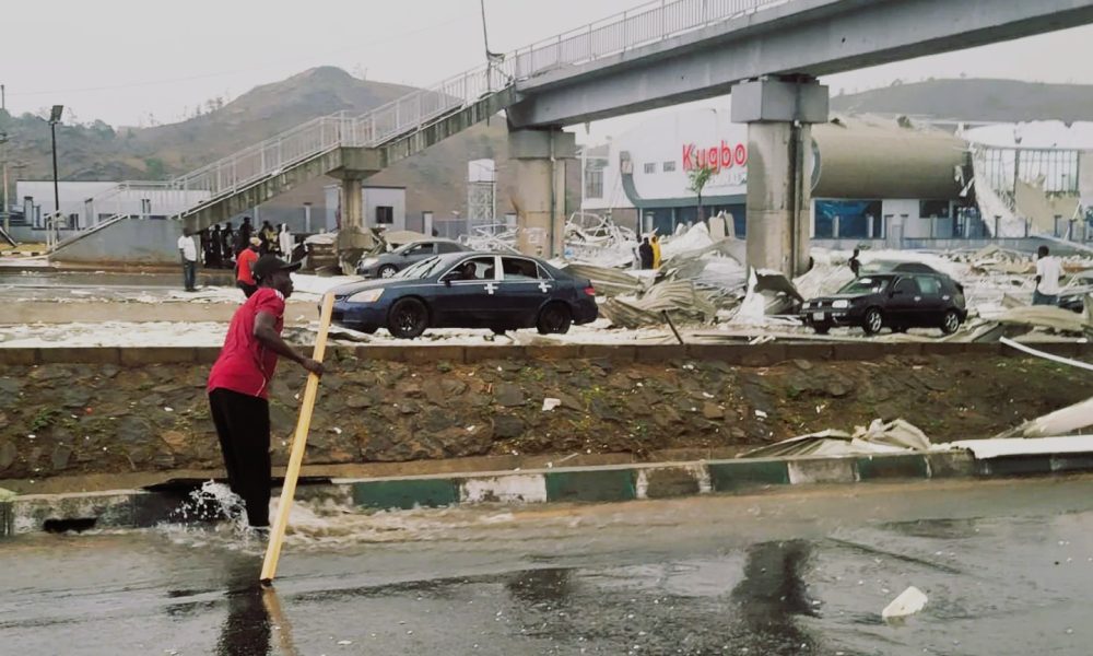 Kugbo Bus Terminal damaged